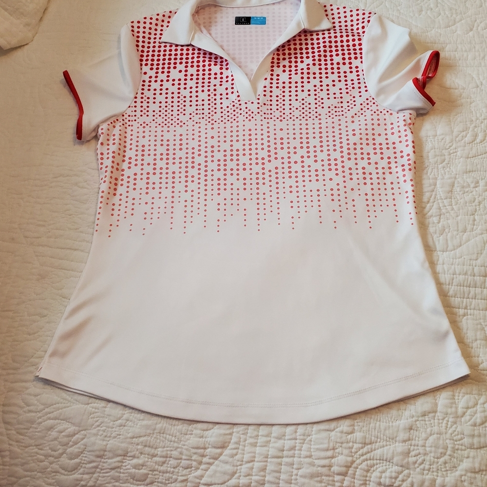PGA Tour polka dot polo
